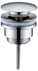 Kale Novatik Universal Lavabo Süzgeci Yuvarlak Krom