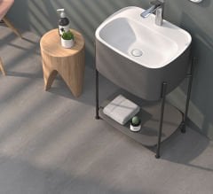 Shower İron 3 Banyo Dolabı Antrasit