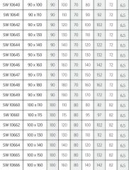 Shower 90x150 Mode Düz Zemin Dikdörtgen Duş Teknesi (Panelli)