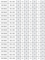 Shower 90x170 Mode Düz Zemin Dikdörtgen Duş Teknesi (Panelli)