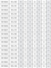 Shower 100x140 Mode Düz Zemin Dikdörtgen Duş Teknesi (Panelli)