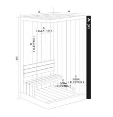 Shower Aura Ev Tipi Sauna