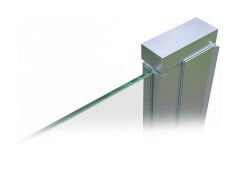 Shower Relax-Jüpiter 90 cm İki Duvar Arası 1 Açılır Tekne Üzeri Duş Kabini