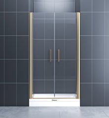 Shower Relax-Jüpiter 100 cm İki Duvar Arası 2 Açılır Tekne Üzeri Duş Kabini