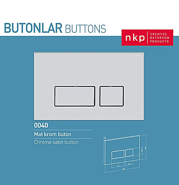 NKP | MAT KROM BUTON 3/6 LT.
