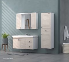 Shower Alder 100 cm Banyo Dolabı