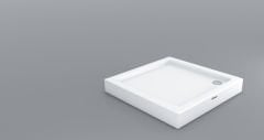 Shower 70x70 Coral Kare Monoblok Duş Teknesi