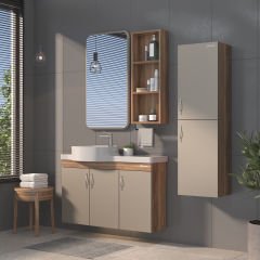 Shower Özgün 100 cm Banyo Dolabı