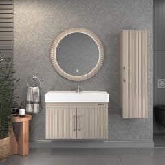 Shower Area 85 cm Banyo Dolabı