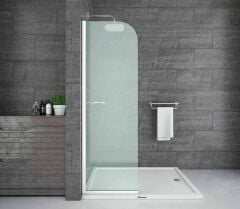 Shower Joy 140 cm 1 Sabit Tekne Üzeri Yarım Kanat Kabin
