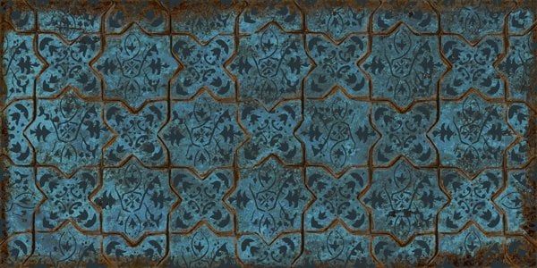 30x60 Barocco Antique Turkuaz ''Paket fiyatıdır.''