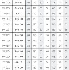 Shower 80x160 Riva Dikdörtgen Monoblok Duş Teknesi