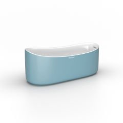 Shower Monart 72x175 Colorful Bağımsız Küvet Sky Mavi