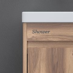 Shower Hazar 80 cm Banyo Dolabı Boy Dolaplı - Hazar
